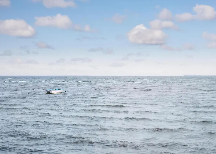Cozy In Bjert With House Sea View * Binderup Strand